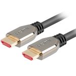 Cable HDMI 2.0 con conector tipo A macho a conector tipo A macho Ultra HD 4k Premium 1.8m negro - HI12500 - 01