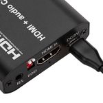 Conversor de HDMI 4K a HDMI 4K con audio analógico, toslink y coaxial - VD05000 - 09