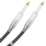 Cable audio micrófono instrumento mono jack 6.3mm macho a macho de 20m - AX06700 - 05
