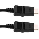 Cable HDMI-A macho a HDMI-A macho de 50 cm con rotación de 180 grados - HG05000 - 04