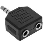 Adaptador Audio Estéreo (Jack-3.5mm-M / 2 x Jack-3.5mm-H) - AY03300 - 02