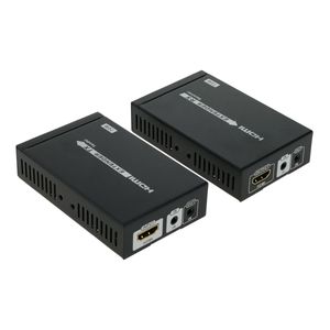 Extensor HDMI por cable UTP 70m compatible con HDBT HDbaseT con IR FullHD 2K 4K 3D