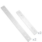 Soporte para ordenador PC metálico con ruedas de color negro de 95 a 230 mm - AC00400 - 09