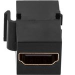 Keystone HDMI de HDMI-A hembra a HDMI-A hembra para patch panel con marco 110 - RP06800 - 04
