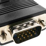 Cable duplicador pasivo tipo Y de 1 VGA a 2 VGA de 30cm - VS09100 - 02