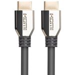 Cable HDMI Lanberg CA-HDMI-30CU-0005-BK HDMI 2.1 8K 60HZ 0,5m Negro - HI12300 - 05