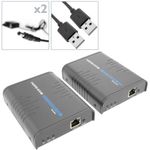 Extensor de KVM teclado ratón audio vídeo HDMI a través de red ethernet LAN Tx y Rx - HN00500 - 02
