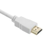 Cable HDMI 2.0 con conector tipo A macho a conector tipo A macho Ultra HD 4K de 5m blanco - HI03400 - 02