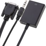 Conversor VGA a HDMI con audio y cable de alimentación USB - HC04300 - 06