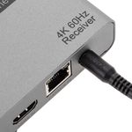 Receptor para Extensor HDMI 2.0 a través de cable Ethernet (RJ45) Cat5e/6 hasta 60 metros 4K@60Hz - HB06200 - 08