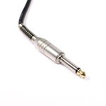 Cable de audio micrófono instrumento XLR 3pin macho a jack 6.3mm macho de 3m - AX04300 - 02