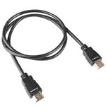Cable HDMI v1.4 macho a macho de 1 m de color negro de Lanberg CA-HDMI-15CC-0010-BK - HI14100 - 02