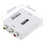 Conversor HDMI a audio y vídeo analógico RCA - HC07500 - 03