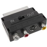 Adaptador Euroconector (3xRCA-H y SVHS/SCART-M) - TV06100 - 01