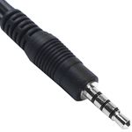 Adaptador de audio OMTP para auricular y micrófono minijack 3.5mm - AW01000 - 03