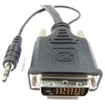 Super cable DVI-D con jack de audio de 3,5 mm macho macho de 7 m - VZ01400 - 02