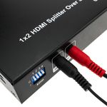 Multiplicador extensor HDMI de 2 puertos a través de cable ethernet Cat.5e hasta 50 m con IR - HB00100 - 06