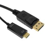 Cable de vídeo 4K 3m de DisplayPort DP a HDMI 1080p FullHD 2K 4K - YQ09200 - 01