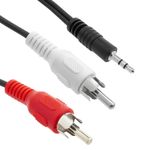 Cable Audio Stereo MiniJack 3.5 M a RCA-M 5m - TV09300 - 01