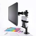 Soporte mini PC sobremesa para fijación a mástil VESA 50x50 75x75 100x100 - OP05100 - 06