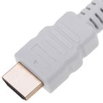 Cable HDMI 2.1 con conector tipo A macho a conector tipo A macho Ultra HD 4K 8K de 0.5m blanco - HI06100 - 05