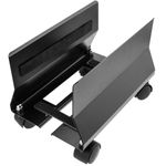 Soporte para ordenador PC metálico con ruedas de color negro de 95 a 230 mm - AC00400 - 01