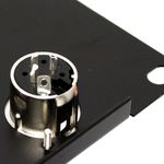 Patch panel rack19 12-port XLR3-macho 12-port XLR3-hembra 2U - XQ02800 - 03