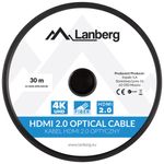 Cable HDMI Lanberg CA-HDMI-20FB-0300-BK HDMI 2.0 optico AOC de 30m Negro - HI10000 - 04