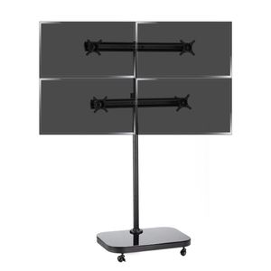 Soporte de TV VESA 50 75 100 para 4 pantallas en matríz 2x2