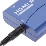 Selector matricial HDMI con audio de 5 entradas 1 salida y con control remoto - HL04000 - 05