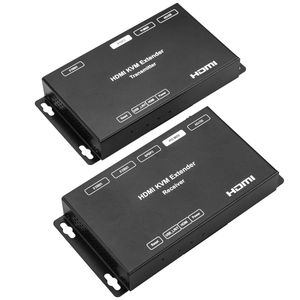Extensor HDMI teclado y ratón Prolongador FullHD 1080p a través de cable ethernet Cat.5e Cat.6 100m