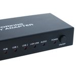 Transmisor de audio y vídeo por red ethernet para presentaciones VGA HDMI - VP04700 - 05