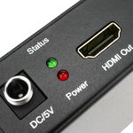 Extensor HDMI 1080p a través de cable ethernet Cat.5e Cat.6 120m - Transmisor Control remoto H.264 - HB02900 - 07