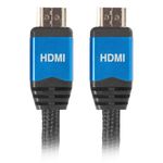 Cable HDMI Lanberg CA-HDMI-20CU-0030-BL HDMI 2.0 macho premium de 3m Negro - HI12100 - 05