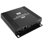Extensor de HDMI 4K UHD con AUDIO USB RS232 IR por cable UTP Cat.5e y fibra óptica SFP - TO04400 - 05