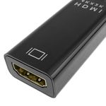 Cable adaptador de vídeo 4K 10cm de DisplayPort DP macho a HDMI hembra 1080p FullHD 2K 4K - YP04700 - 07