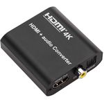 Conversor de HDMI 4K a HDMI 4K con audio analógico, toslink y coaxial - VD05000 - 03