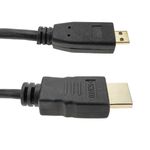 Cable HDMI tipo A 1.4 macho a HDMI tipo D macho de 2 m - HG06200 - 04