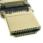 Cable vídeo HDMI plano FPV 50 cm A-macho a micro D-macho - HG08500 - 02