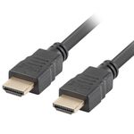 Pack de 10 unidades cable HDMI v1.4 macho a macho de 1 m de Lanberg color negro CA-HDMI-13CC-0010-BK - HI15100 - 01