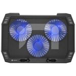 Base de refrigeración para portátiles de 15.6-17.3" con 3 ventiladores, iluminación led y 2 puertos USB Natec Oriole NPL-1926 - NT42500 - 02