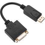 Adaptador DisplayPort a DVI-D activo 10 cm - YR02100 - 02