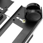 Soporte para ordenador PC metálico con ruedas de color negro de 95 a 230 mm - AC00400 - 10