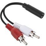 Adaptador Audio Estéreo (Jack-3.5mm-H / 2 x RCA-M) 10cm - AY03900 - 02