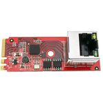 Módulo Fast PCIe M.2 NGFF (clave A-E) a GigaLAN 1000Base-T Ethernet - MS04800 - 10