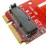 Módulo Fast mini PCIe a Fast PCIe M.2 NGFF con Wi-Fi y Bluetooth - MS04900 - 07
