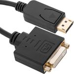 Adaptador DisplayPort a DVI-D activo 10 cm - YR02100 - 01