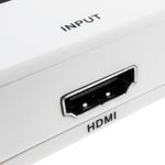 Conversor HDMI a VGA con audio estéreo analógico color blanco - HC07100 - 06