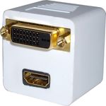 Cable duplicador pasivo de miniDVI macho a DVI-D y HDMI - DV06900 - 03