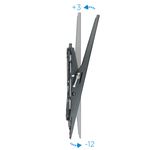 Soporte de pared inclinable para pantalla de 43" a 90" 70 Kg VESA hasta 800x400 mm - OU11400 - 06